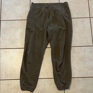 Girlfriend Collective Olive Green Sweatpants
